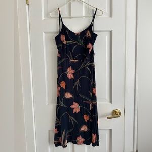 NWOT LOFT jersey floral midi dress